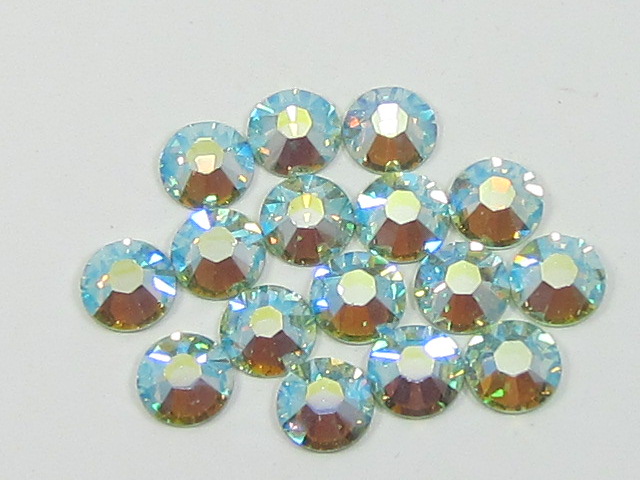 72 pcs. 20ss CHRYSOLITE AB FLATBACK European Rhinestones